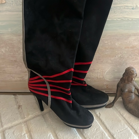 Nathalie,Garçon Heeled Boots,Spanish Vented,Size 38 N,Excellent Cond.,Firm Price - Picture 7 of 8